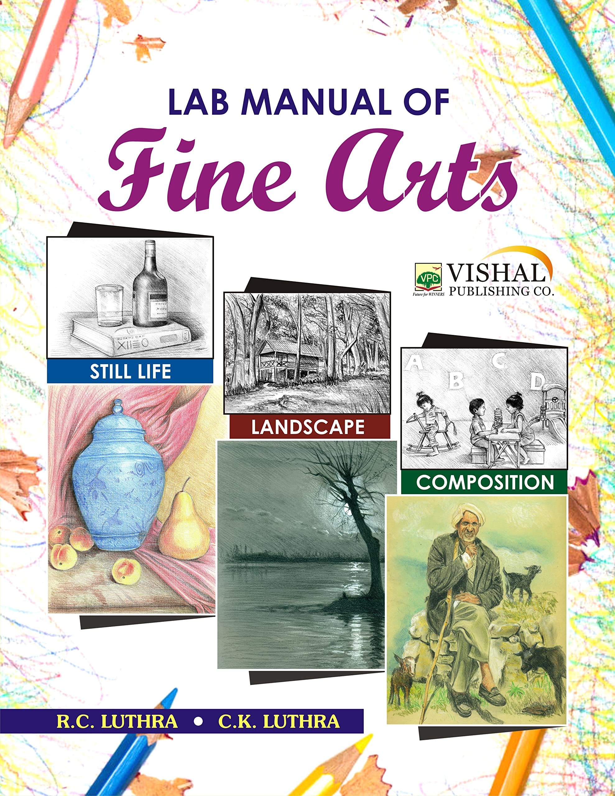 lab manual of fine arts class XI and XII cbse