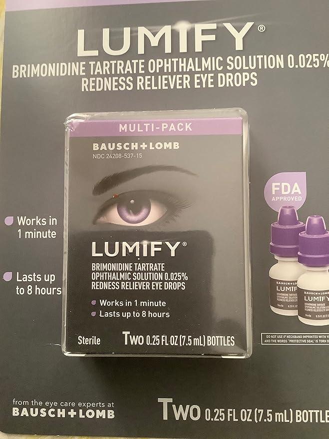 Lumify, Eye Drops, 7.5 mL (Pack of 2) Tools & Home Improvement