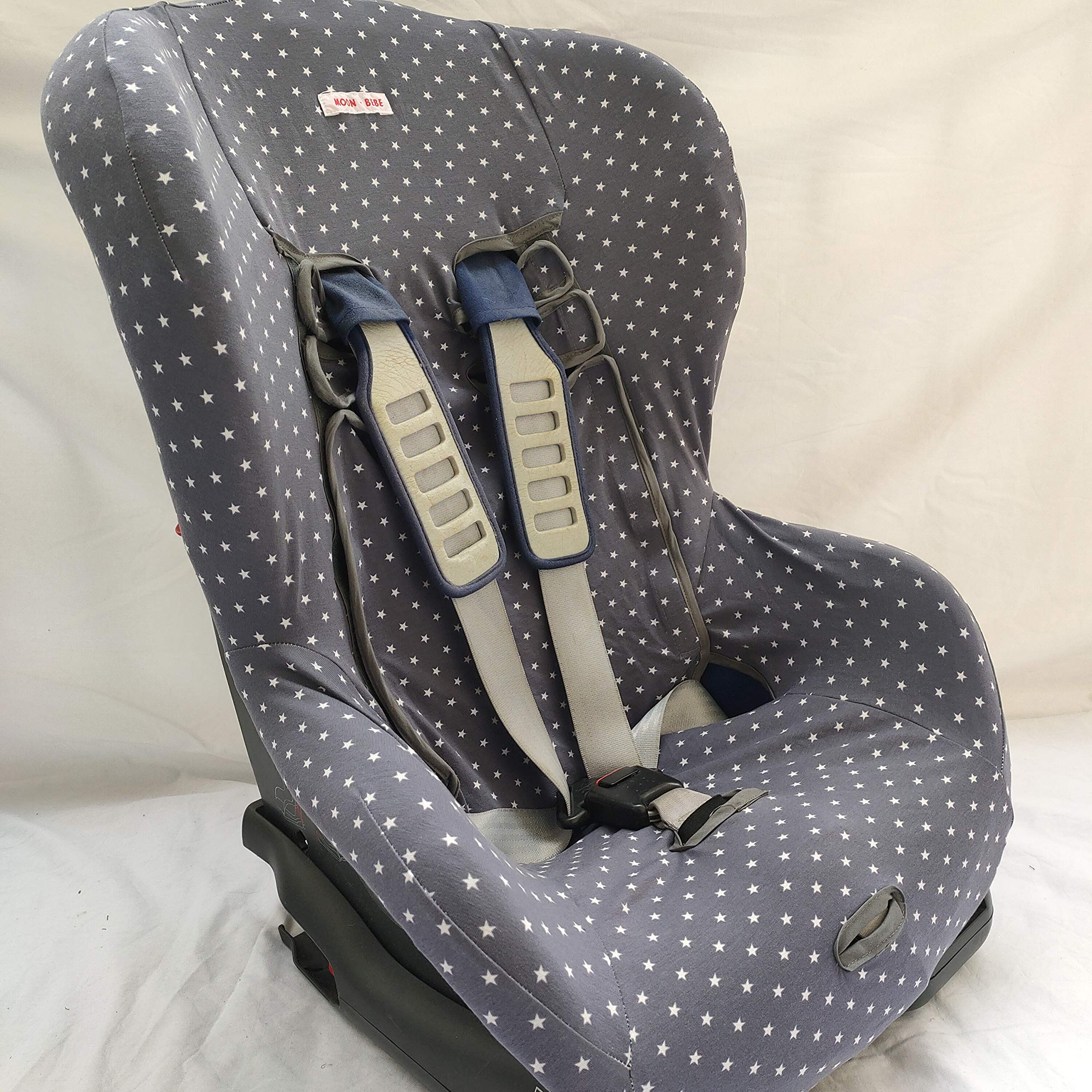 Moon-bebe Fundas Universal para Silla de Coche Grupo 1-2-3 (GRIS)
