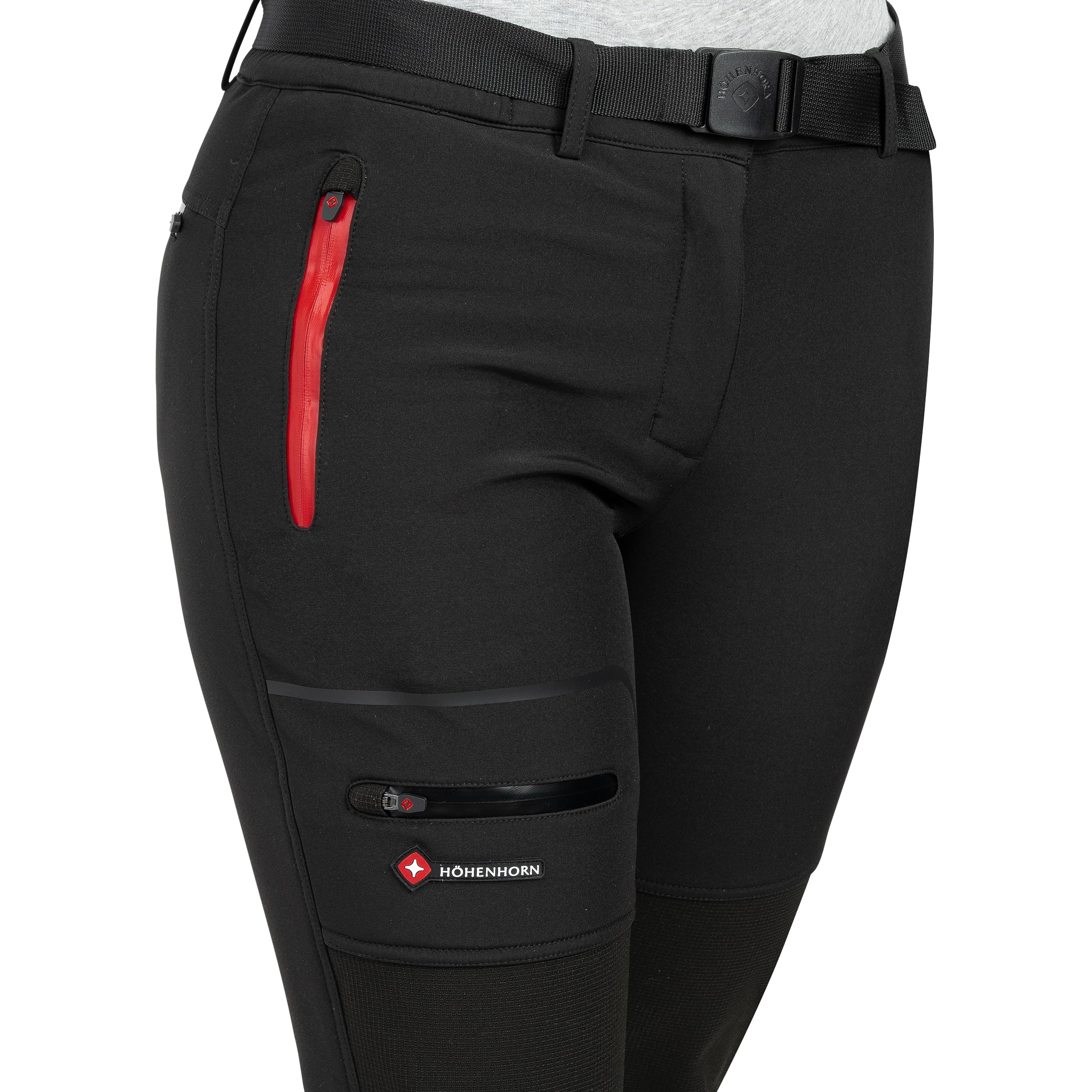 Höhenhorn Trekmaster Damen Wanderhose Softshellhose Winter Outdoorhose Gefüttert Snowboardhose