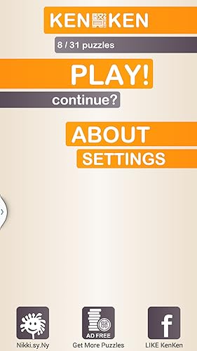 KenKen Classic II - App on Amazon Appstore