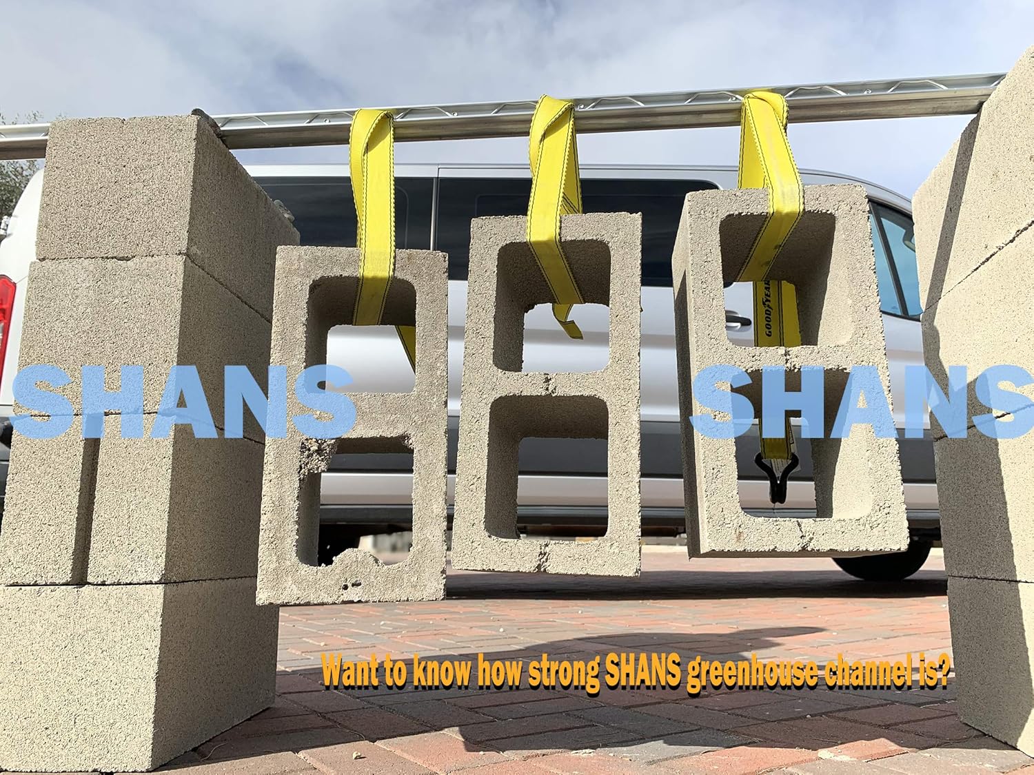 SHANS Greenhouse Channel & Wire, C-Channel & Spring Wire Set, Connectors Included, self Drilling Screws Included (10)