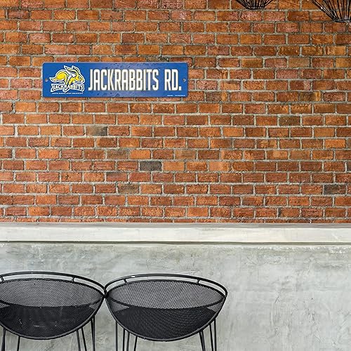 Vista 246 de Rico Industries Letrero de plástico de la NCAA de plástico de 4 x 16 pulgadas Alternativo