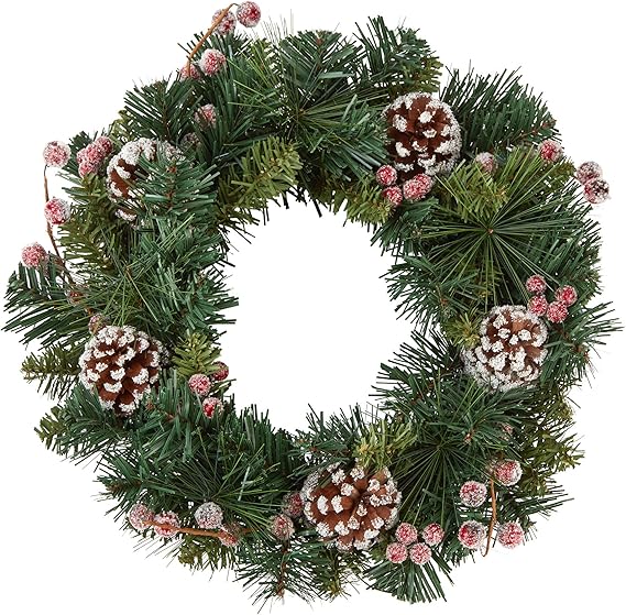Morrisons Floristry Wreath Amazon.co.uk Home & Kitchen