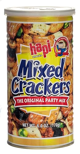 Hapi Galletas mixtas, latas de 6 onzas (paquete de 4)