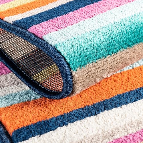 Miniatura 6 de Unique Loom Azalea Collection - Alfombra Glenn (Runner 2' 11" x 12' 0", CelesteVerde Azulado)