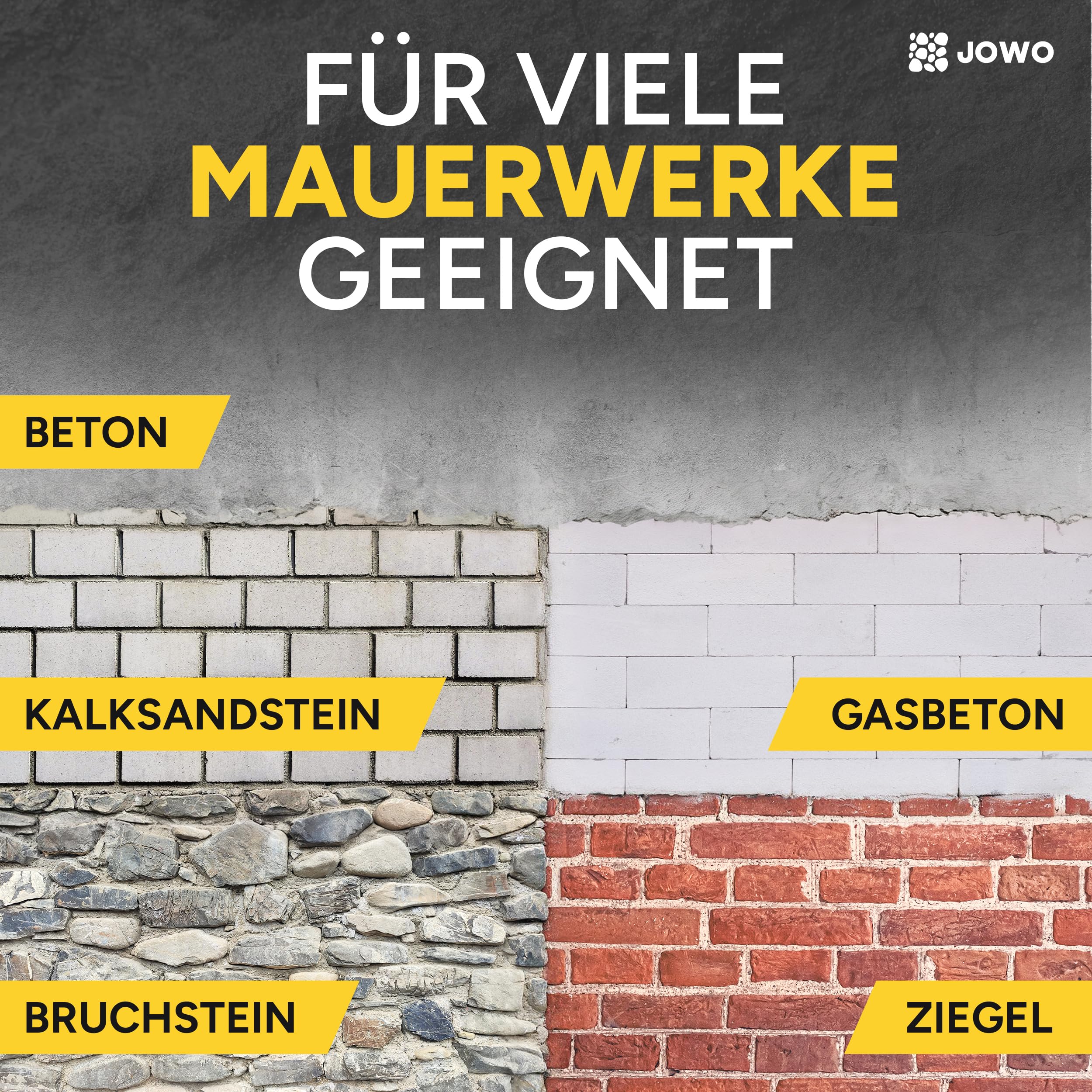 Horizontalsperre (20L + 18 Injektionstrichter) Verkieselung Trockene Wand Kellerabdichtung Bohrloch Injektion für dauerhaft Trockene Wände zur einfachen Anwendung der Horizontalsperre