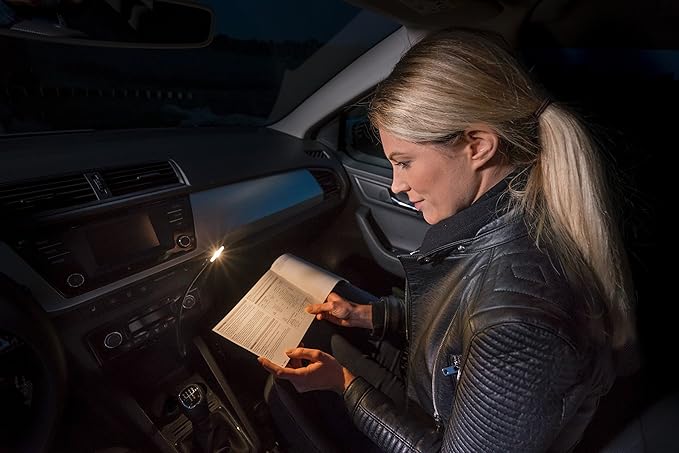 OSRAM Osram Onyx Copilot M 7 Onyx M-7 LED Reading Light for Car Interior Connection via Cigarette Lighter Folding Box (Pack of 1) photo 2