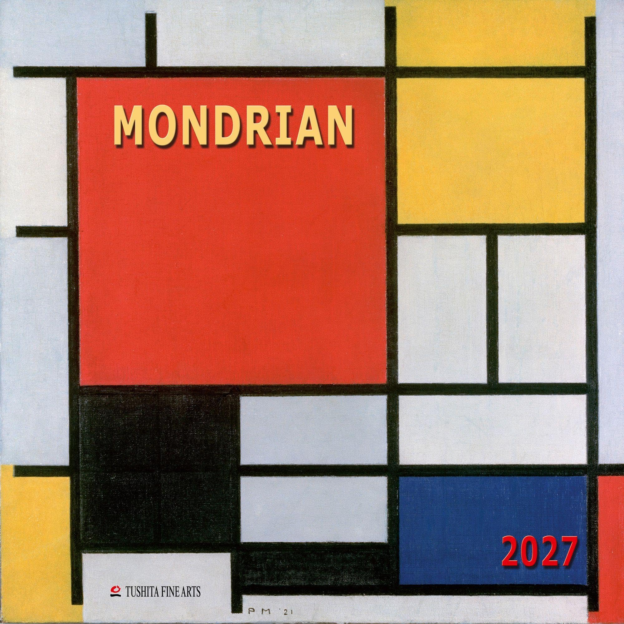 Piet Mondrian 2027: Kalender 2027
