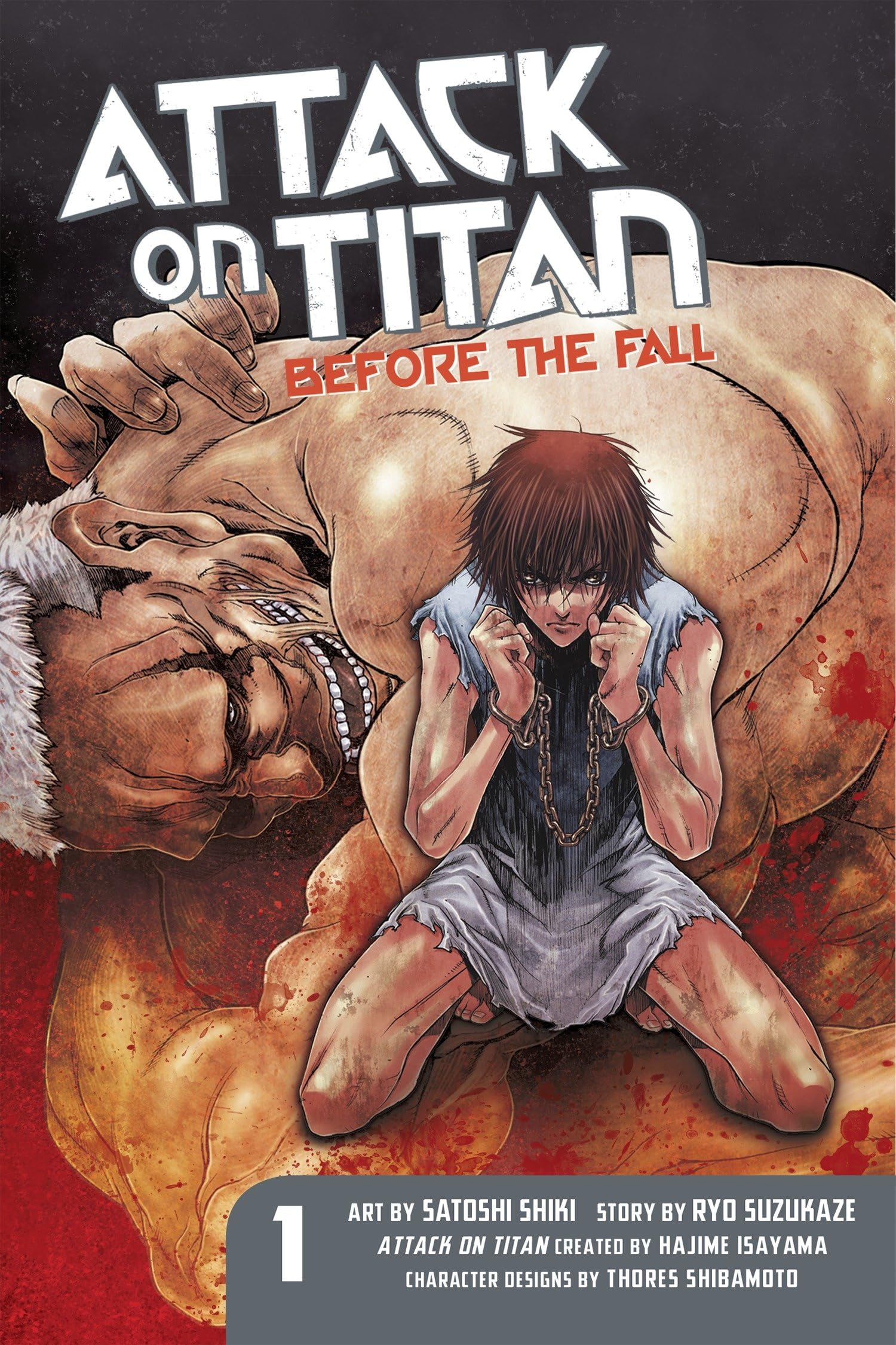 Attack on Titan: Before the Fall 1: Suzukaze, Ryo, Isayama, Hajime