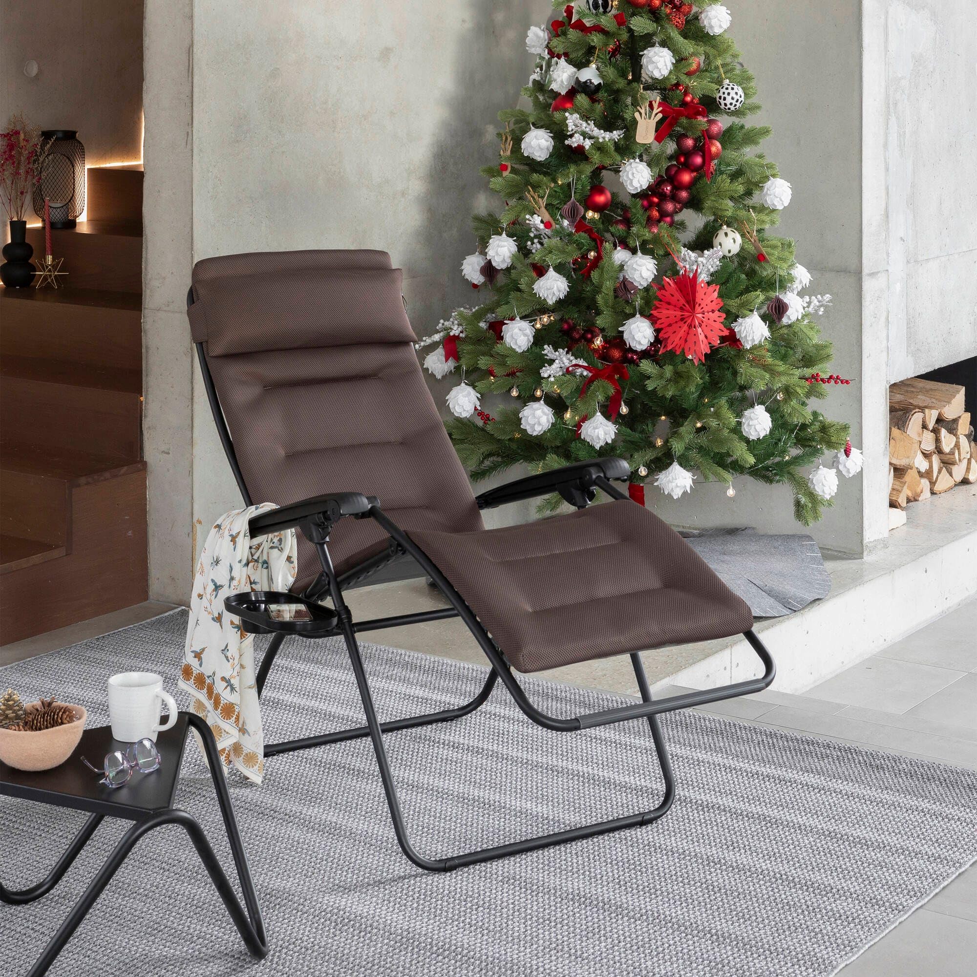 Lafuma Mobilier Fauteuil Relax matelassé Zéro Gravité - RSX Clip