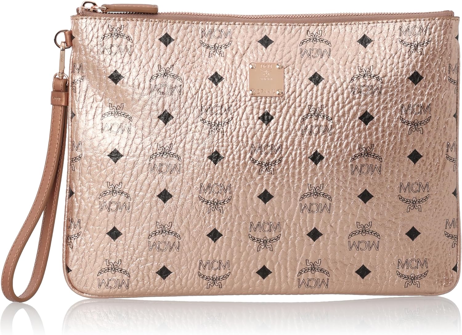 Amazon [エムシーエム] クラッチバッグ MXZ8AVI26 レディース CHAMPAGNE GOLD [並行輸入品] MCM