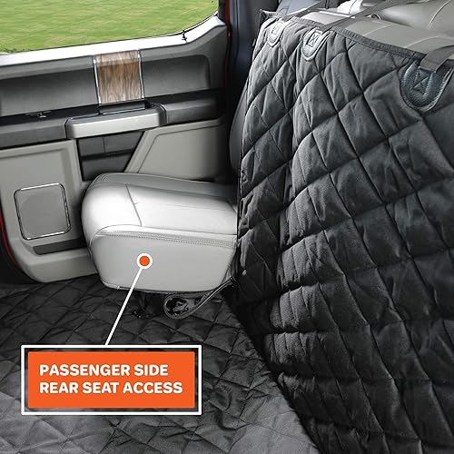 Miniatura 4 de 4Knines Hamaca impermeable para suelo de perro para camiones de tripulación  adecuada para camiones Ford, GMC, Chevrolet, Toyota de tamaño completo