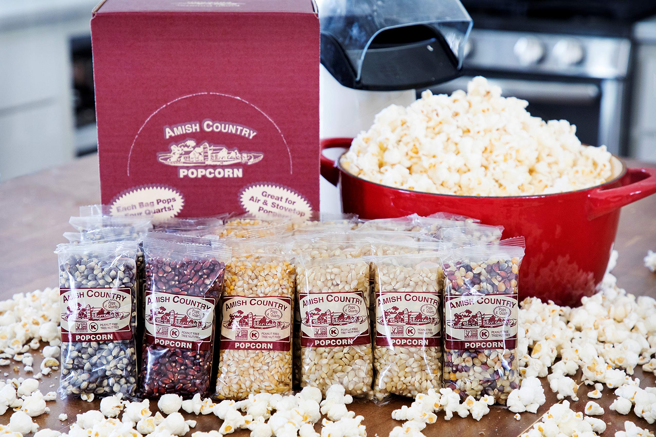 Amish Country Popcorn | 2-2 Lbs Bags - Purple Kernels - View #5