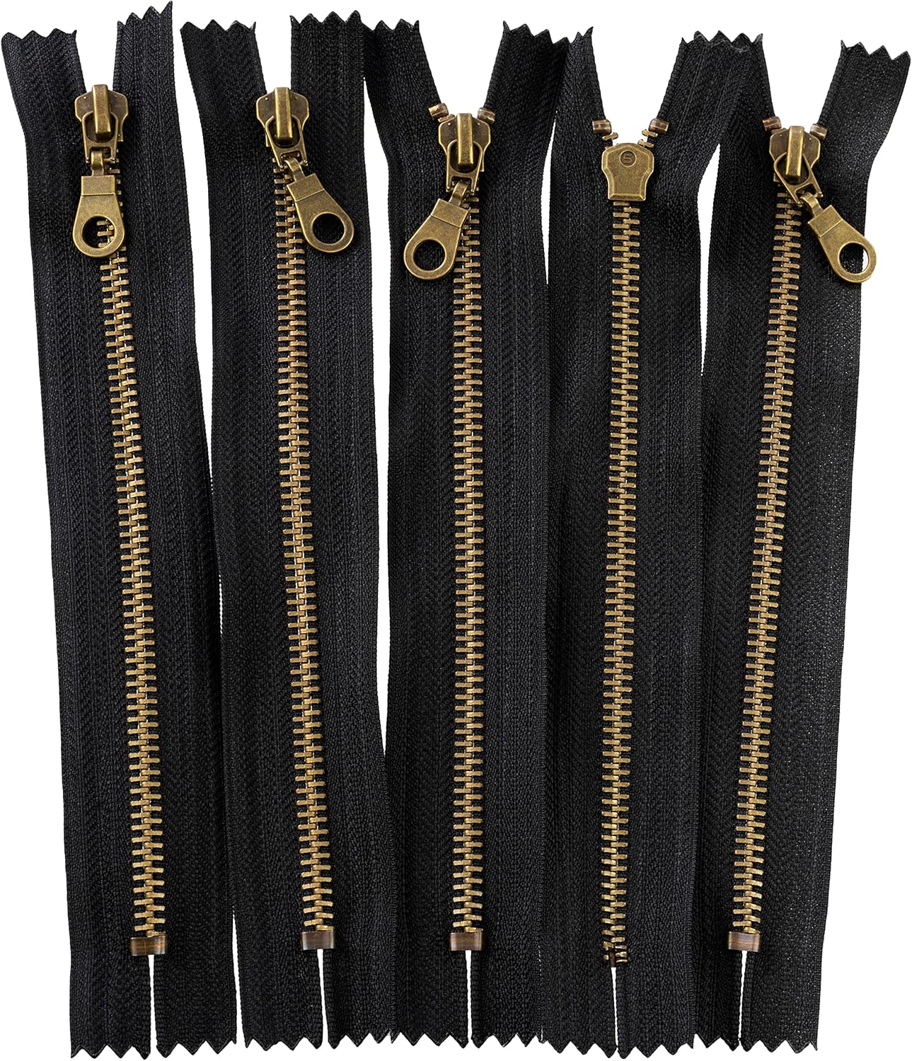 AERZETIX - C64118 - Lot De 2 Fermetures éclair/à Glissière Injectées N