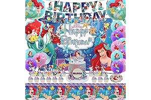 Decoración de Ariel La Sirenita para Fiesta Cumpleaños Niñas