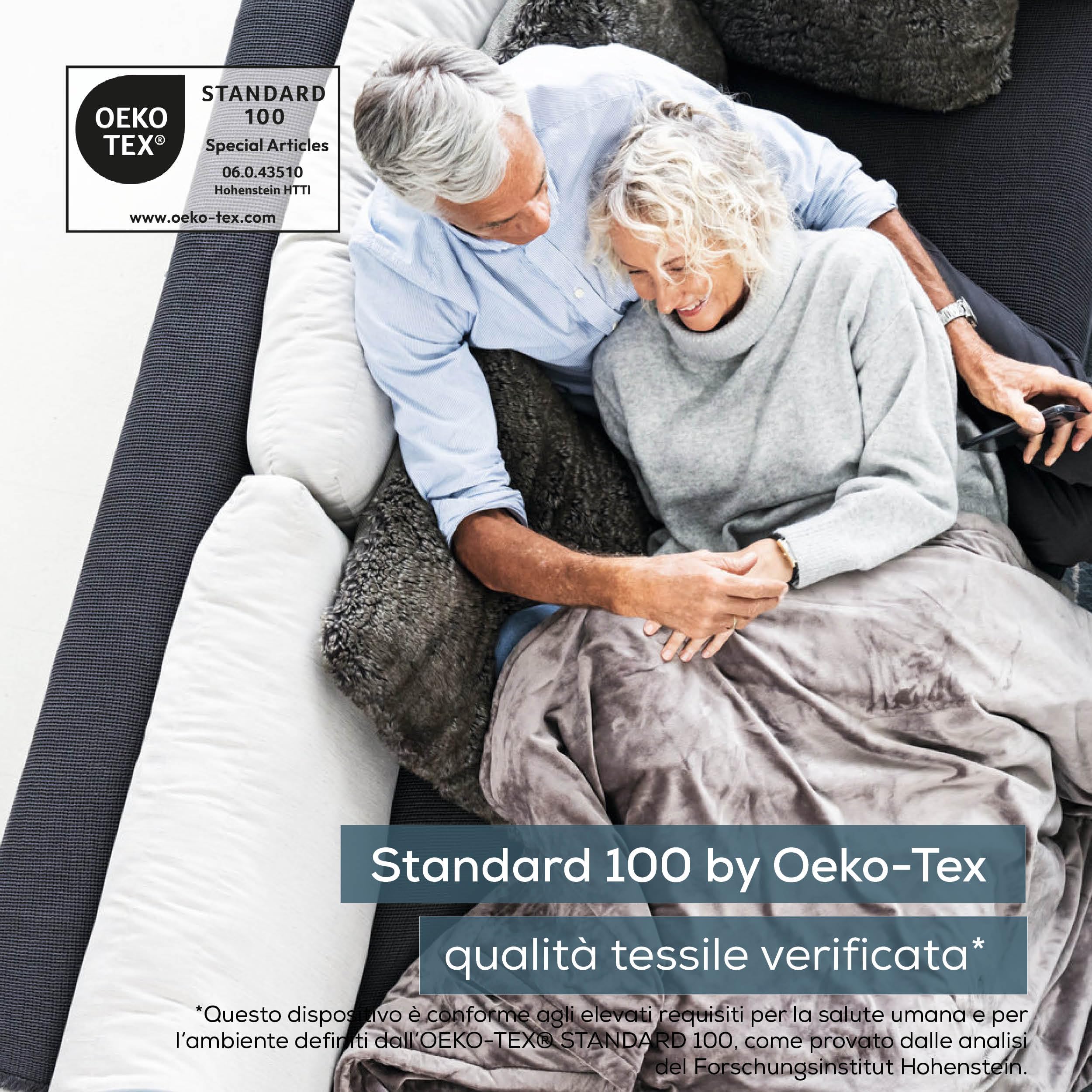 Beurer HK 66 Cosy Termoforo per spalle e cervicale, termoforo elettrico di forma anatomica con chiusura magnetica, 3 livelli di temperatura con spegnimento automatico, lavabile