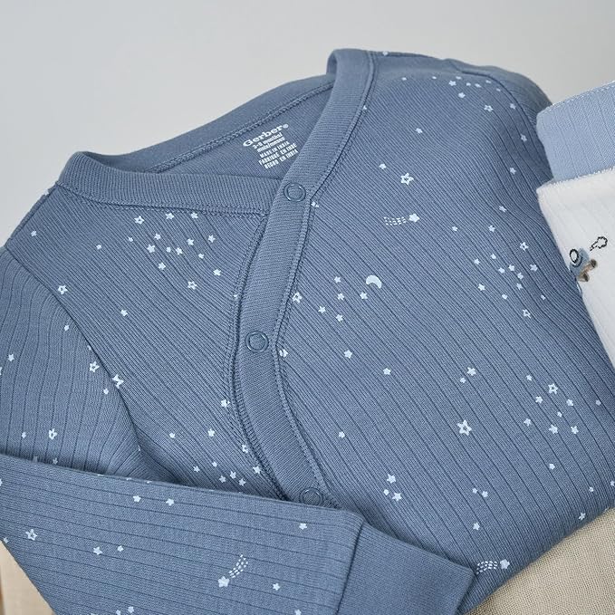 Pack de 9 Bodies Bebé Unisex Algodón Safari miniatura 2