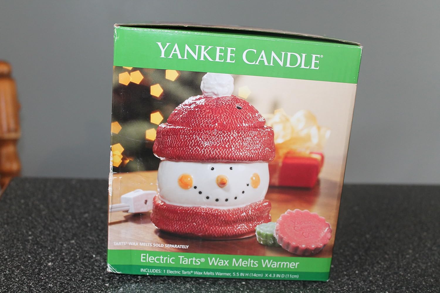 Amazon.co.jp 雪だるまYankee Candle Electric TartsワックスMelts Warmer 5 1 / 2