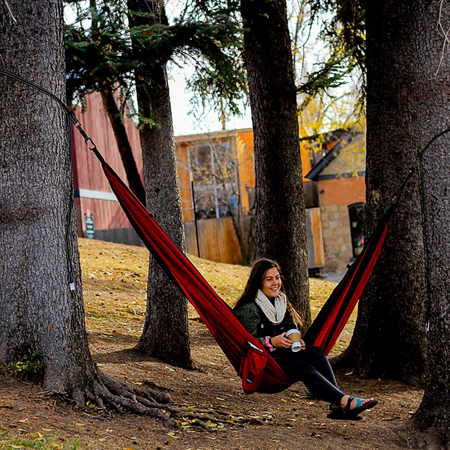 Kijaro Utila Hammock Straps, Tree Friendly, Extra Long Lightweight with Adjustable Snap Tight Buckle Hammock Straps