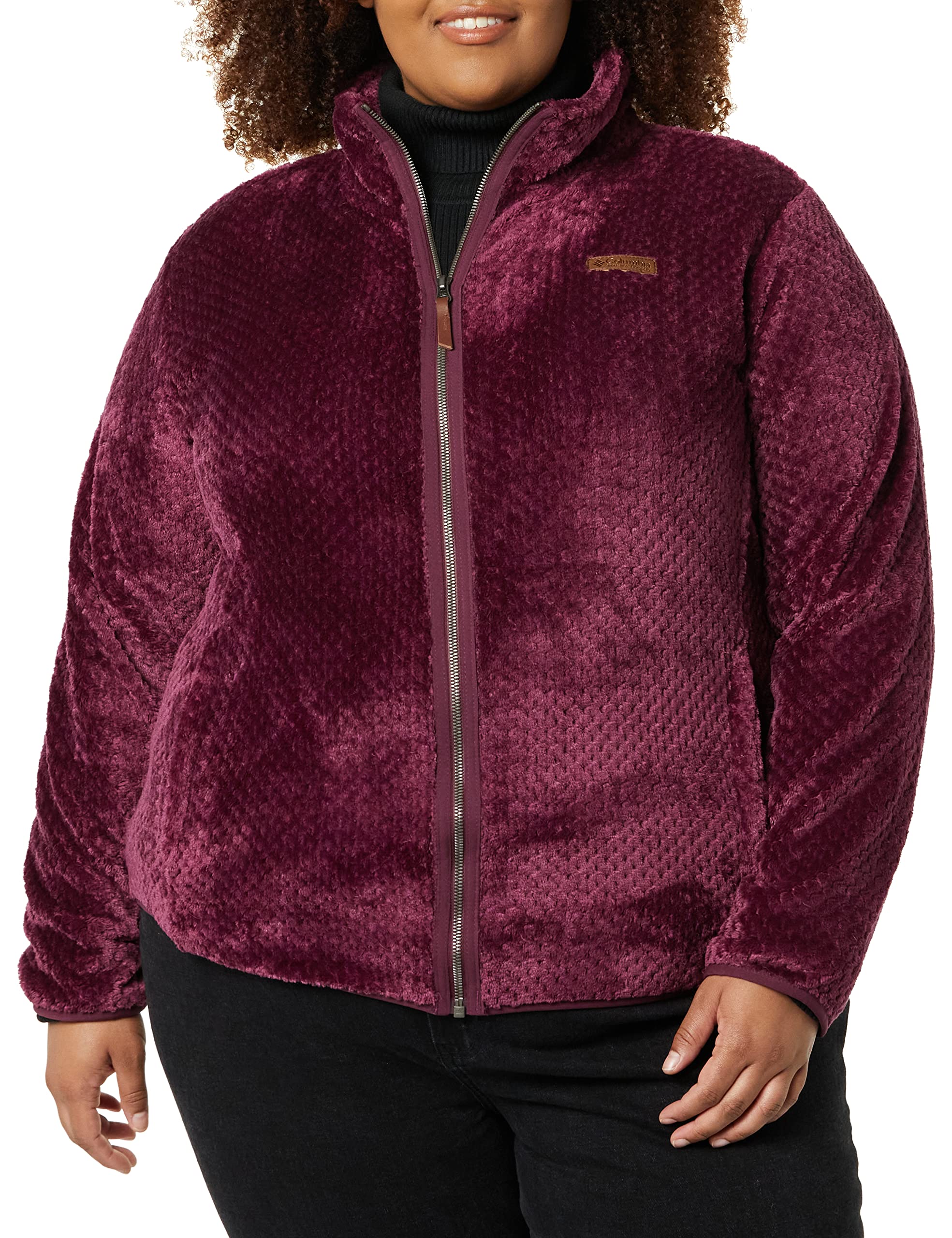 Size (M) Columbia Women's Fire Side Ii Sherpa Full Zip