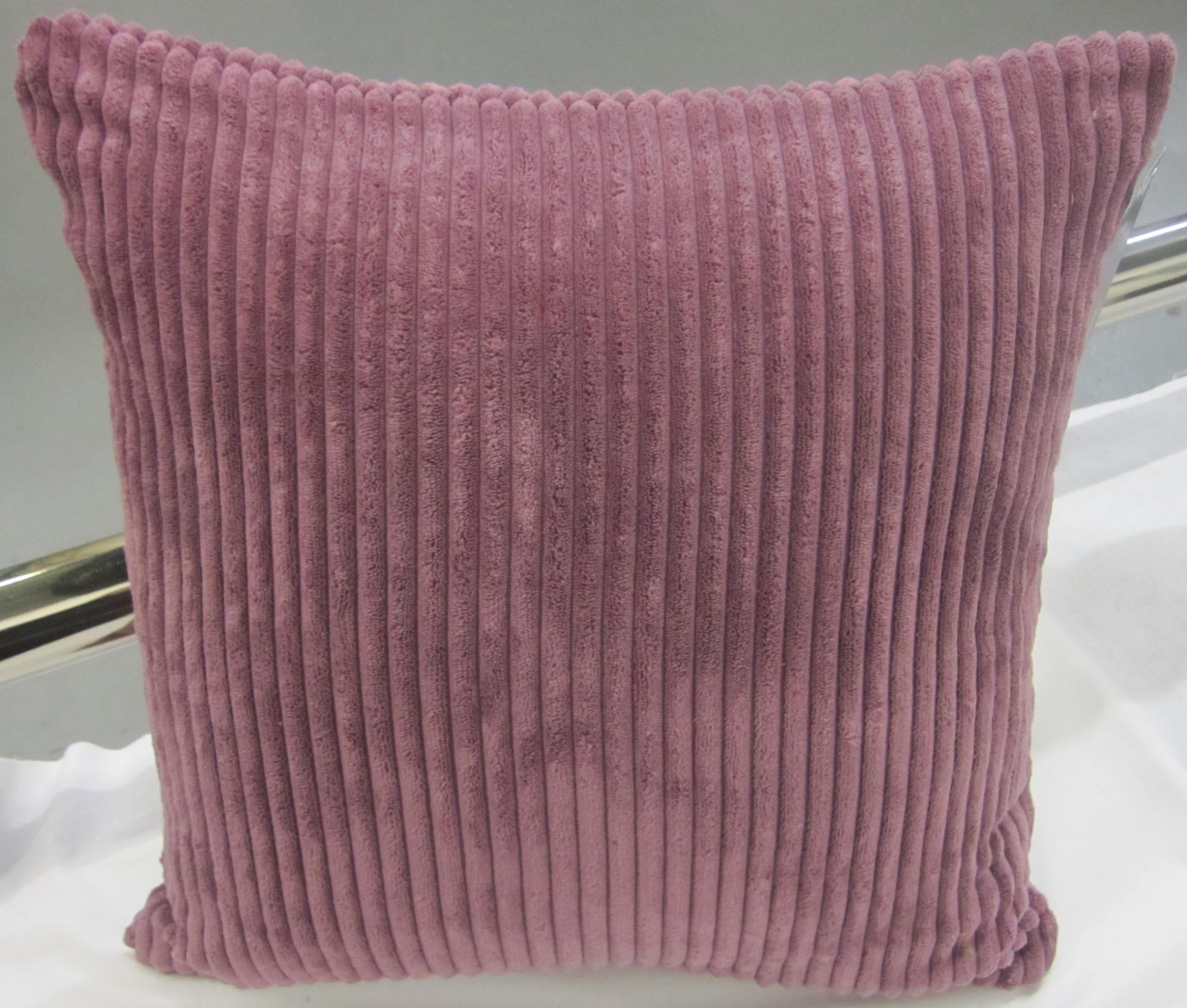Corduroy Damson Cushion Case 43cm x 43cm
