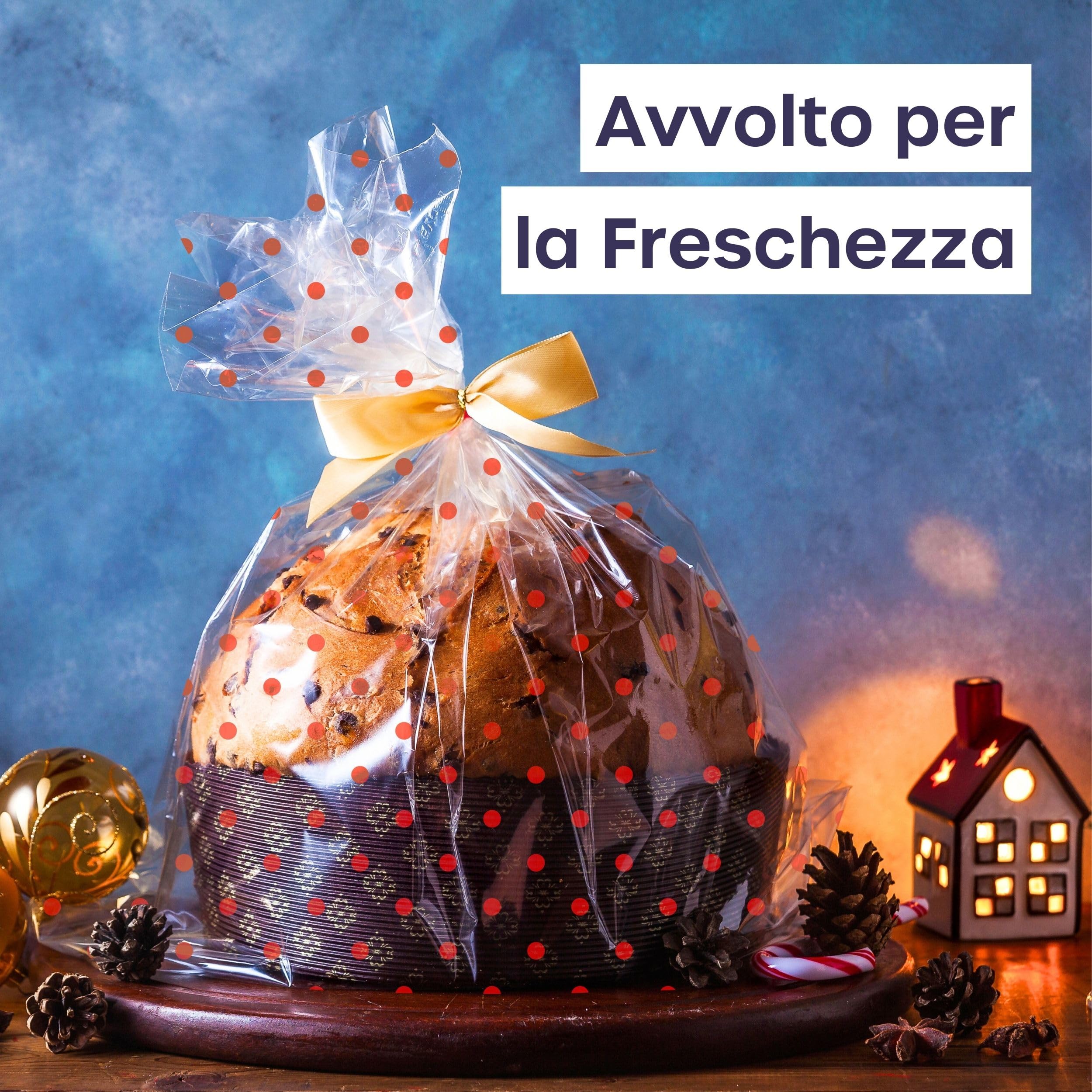 Rotolo Carta Cellophane Trasparente 40cm X 30m - Per Regali E Alimenti