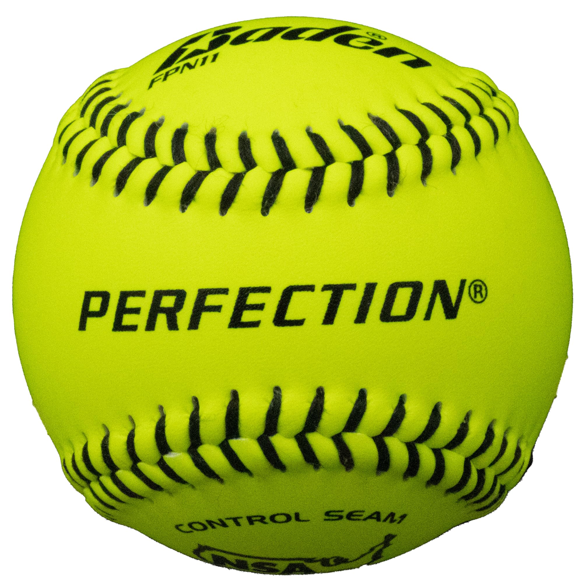 Baden Perfection Softball aus Leder, Dutzend