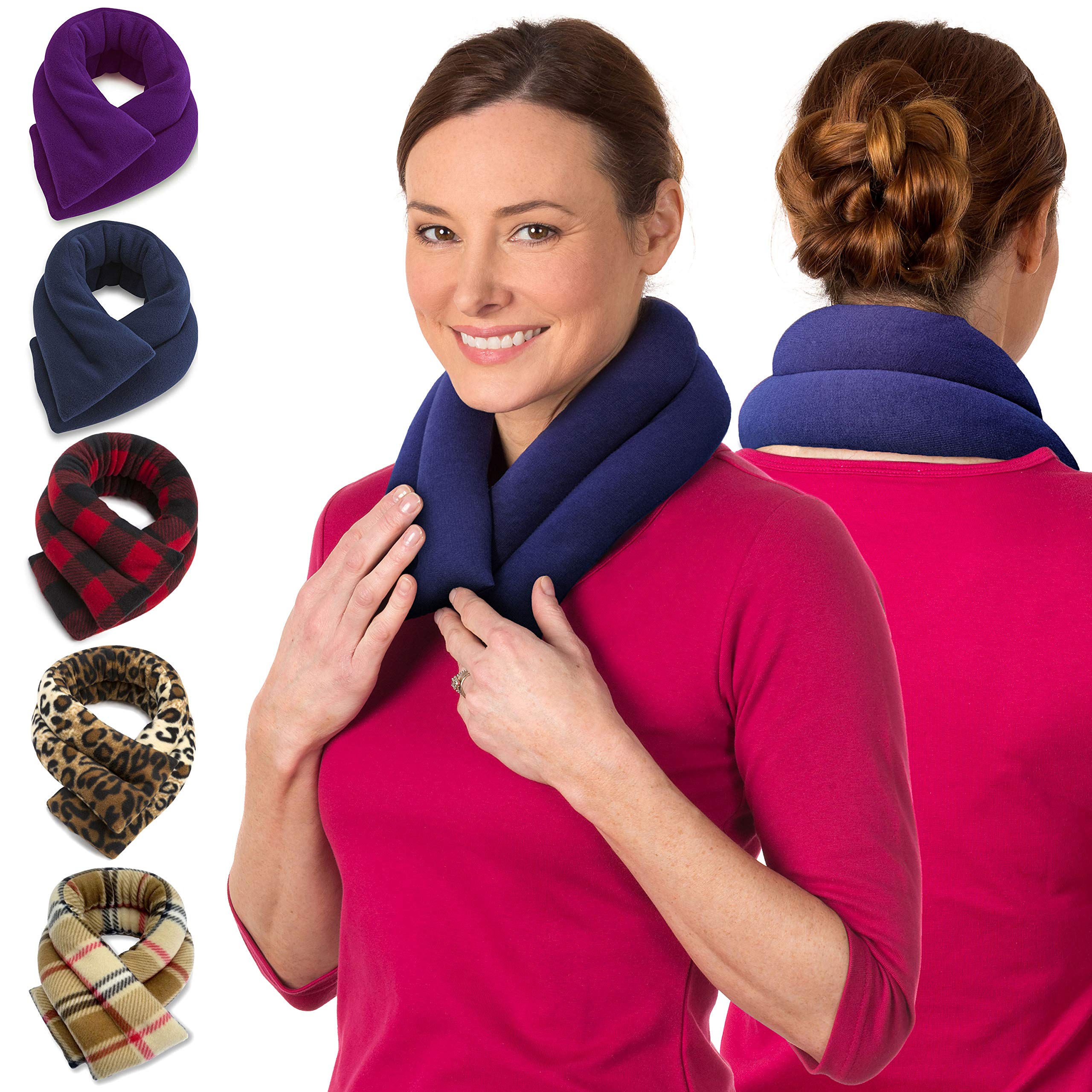 Microwave Heating Pad for Neck & Shoulders Flax Seed Hot Packs for