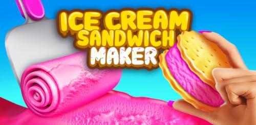 Ice Cream Sandwich Maker - Kids Rainbow Frozen Desserts and Ice Cream Games - Thumbnail 7