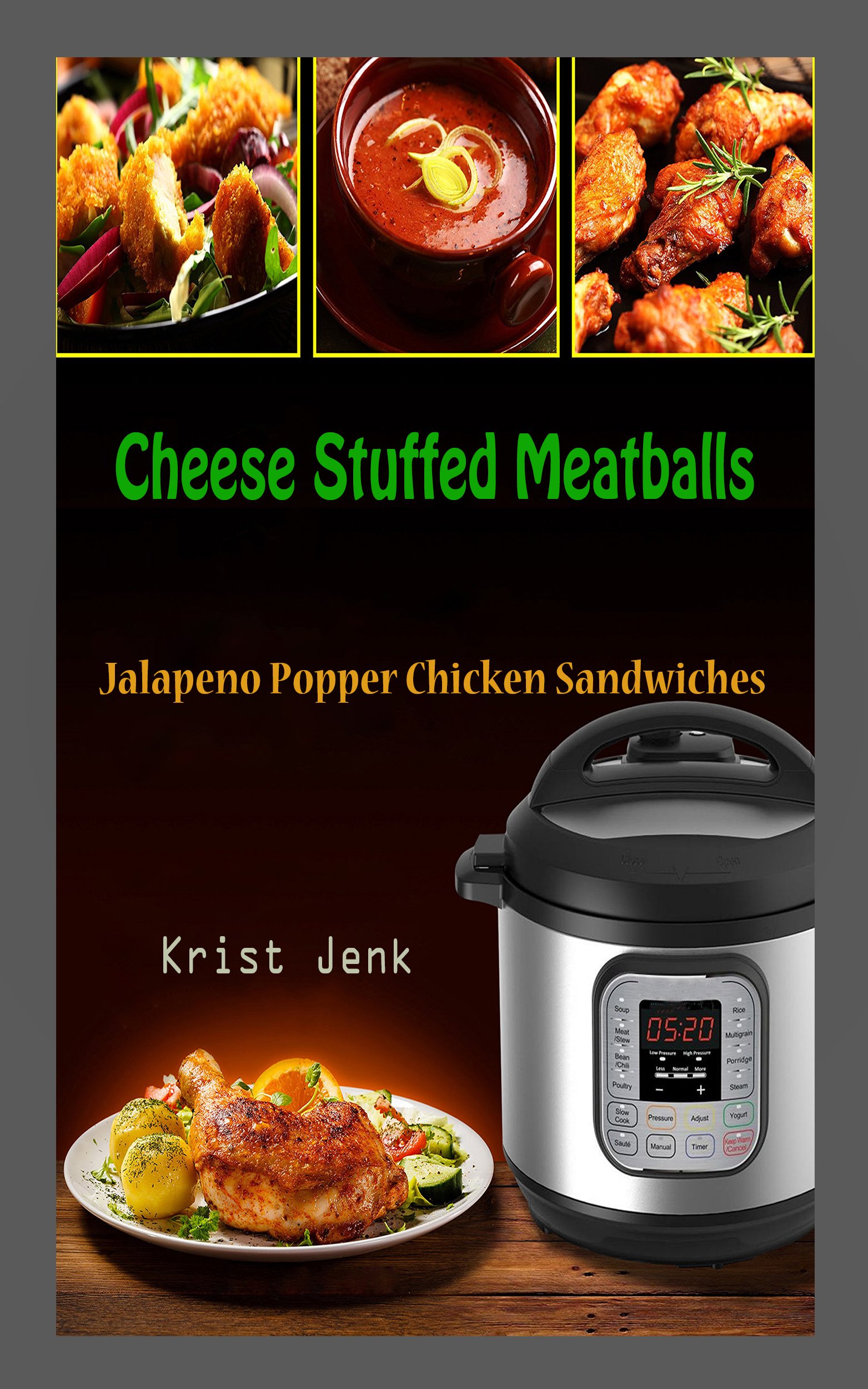 Cheese Stuffed Meatballs: Jalapeno Popper Chicken Sandwiches