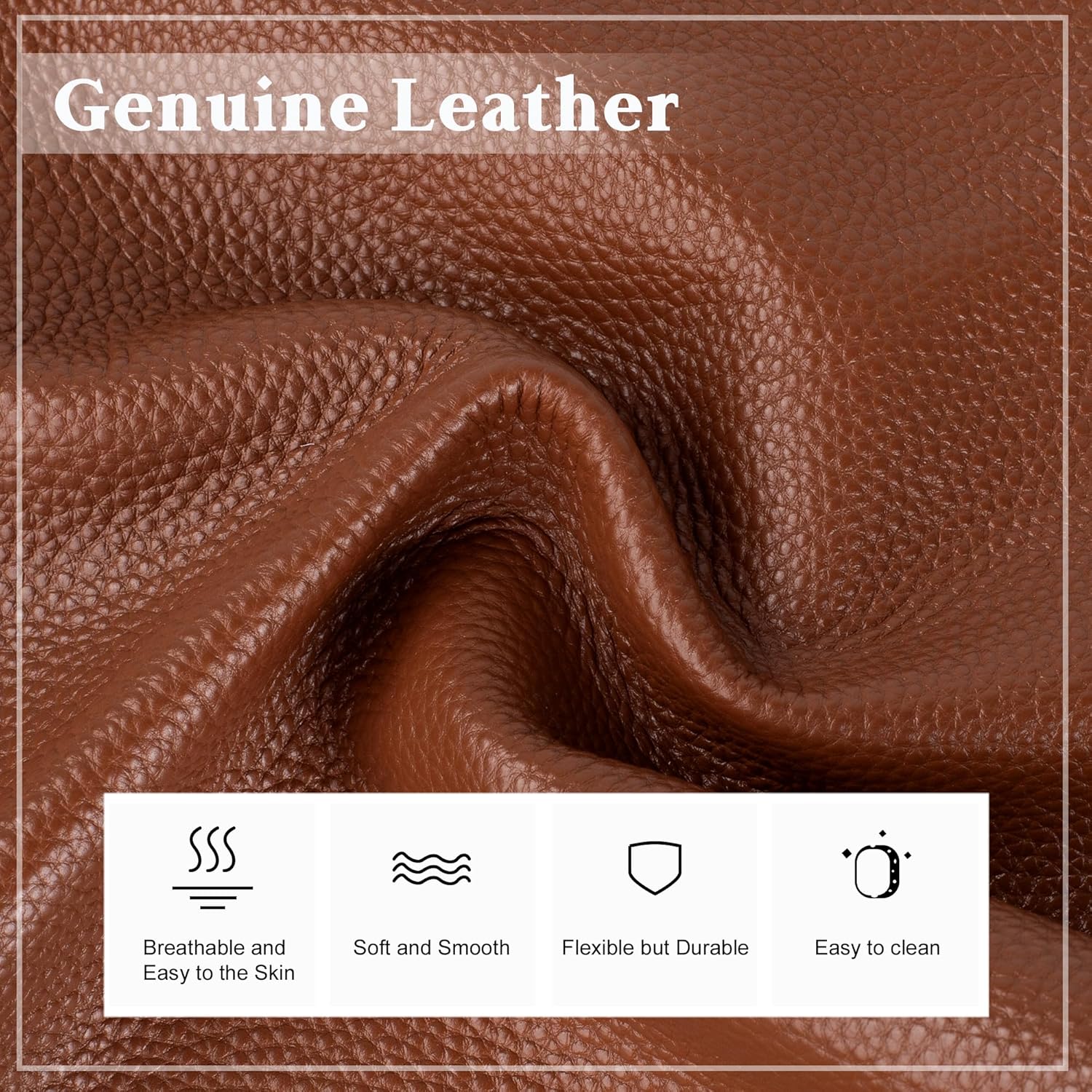 befen Genuine Leather Laptop Tote Bag for Women, Womens 15 Inch Computer Bags Work Totes Purse Shoulder Purses Handbags - Image 7