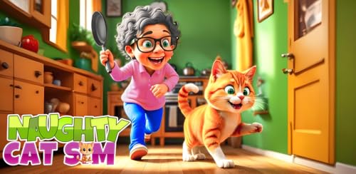 Meu simulador de gatinhos virtuais: gatinhos travessos e fofos, simulador de vida de bichinho 2025