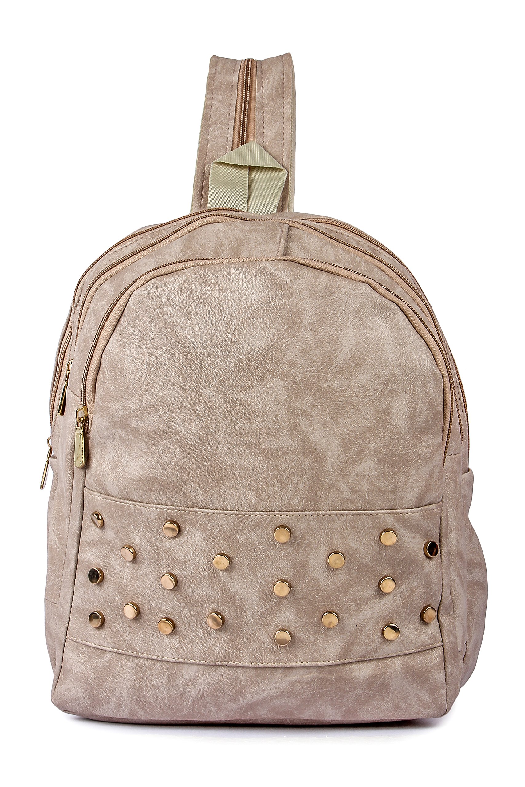 KLEIO Small Studded Designer Backpack for Women (Cream, EDK1020KL-CR) (B074L4WL37) Amazon Price History, Amazon Price Tracker
