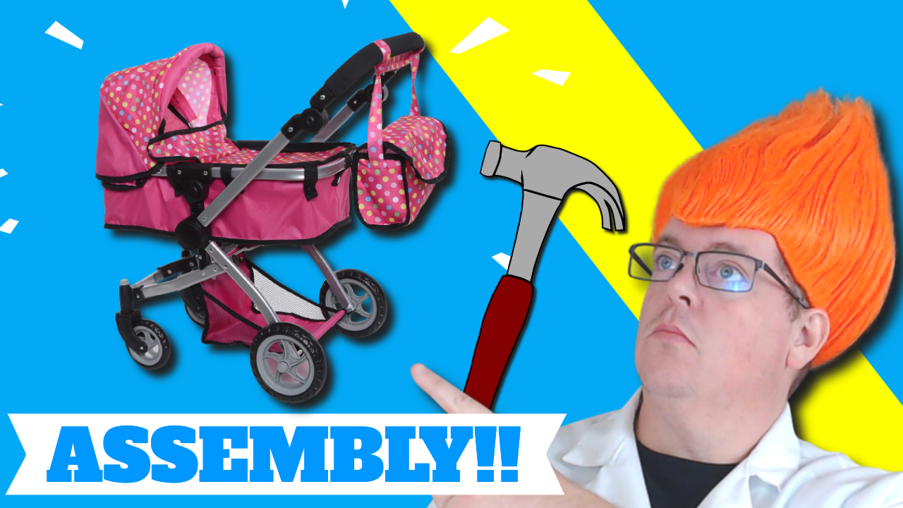Watch How to Assemble Baby Doll Stroller on Amazon Live