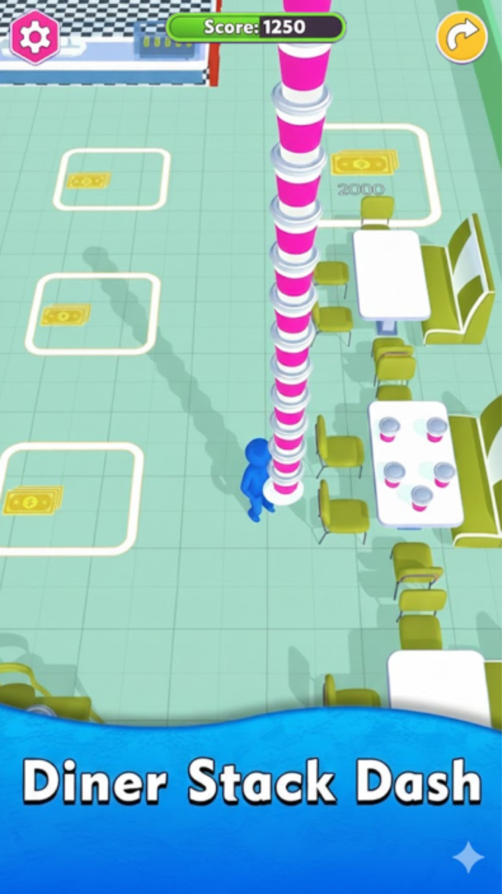 Coffee Stack Rush Games For Tablets - Stacking of Cups 3D Challenge ...
