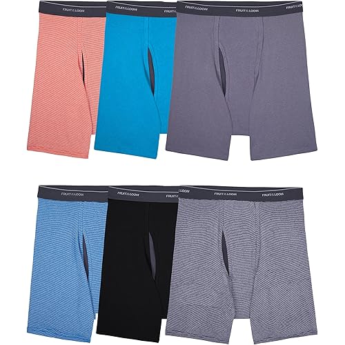 Fruit of the Loom Men's Coolzone Boxer Briefs (Assorted Colors)