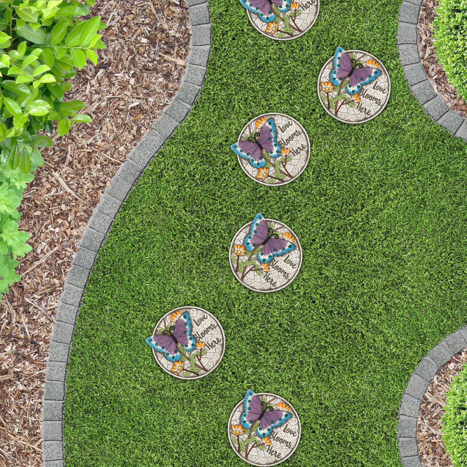Ciieeo Pietra Decorativa da Giardino per Esterno, in Cemento, Creativa
