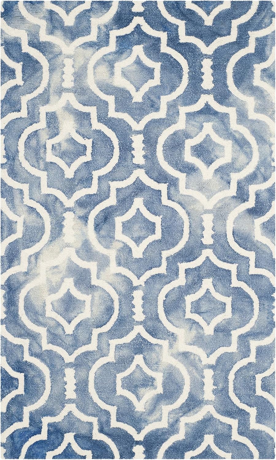 Elegance Ivory Hand-Tufted Wool Rectangular Area Rug