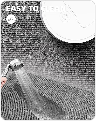 Miniatura 7 de Color&Geometry Tapetes de cocina antideslizantes, suaves, de pelo bajo, resistente a las manchas, fácil de limpiar, tapete de cocina de 17 x 59