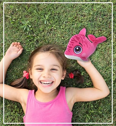 Miniatura 7 de DolliBu Peluche de delfín, para niños y adultos, regalo de peluche abrazable, lindos animales de peluche para niñas y niños, 5.5 pulgadas