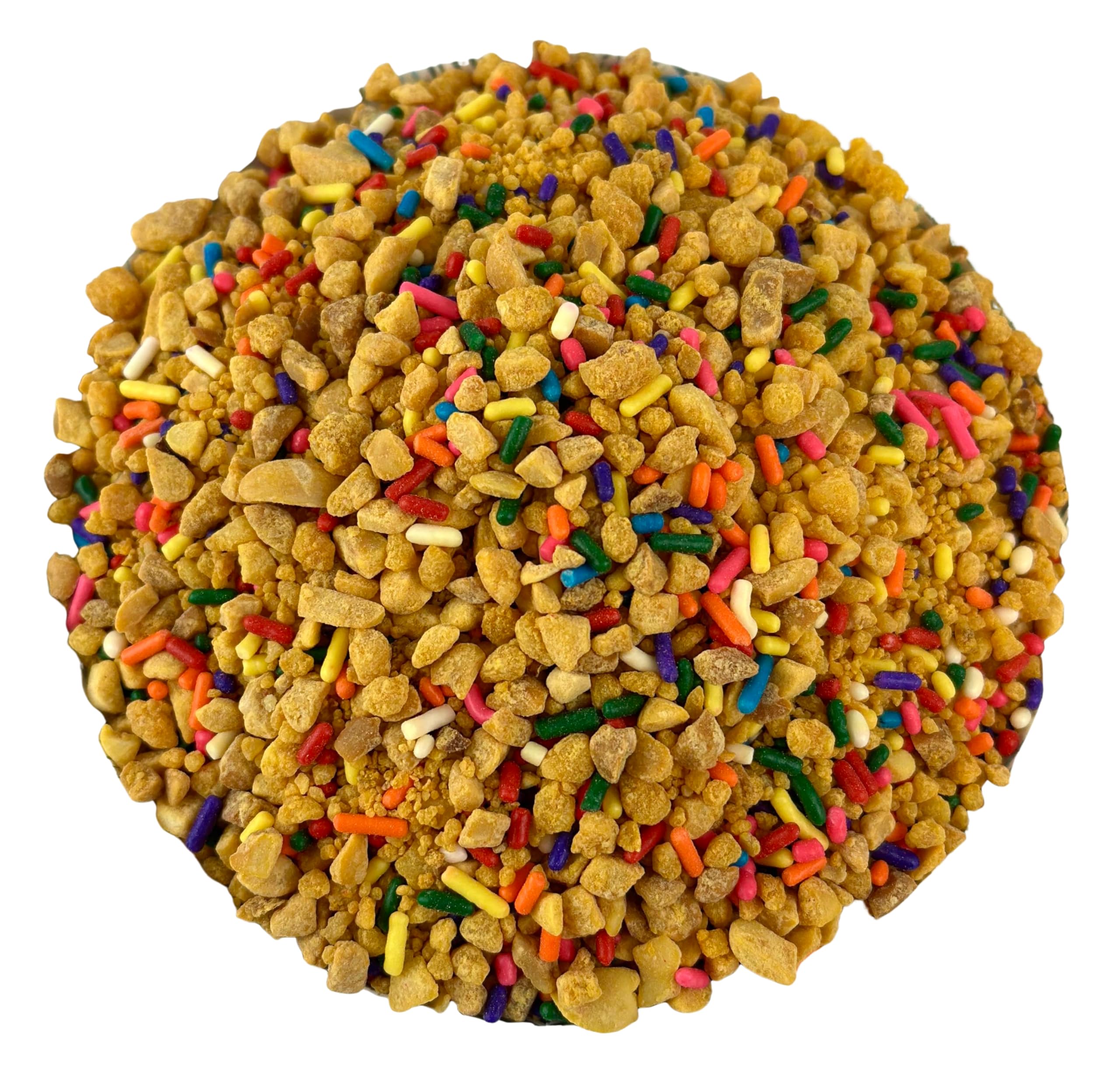 Peanut Brittle Crunch with Sprinkles Baking Ice Cream Topping, 1 Pound