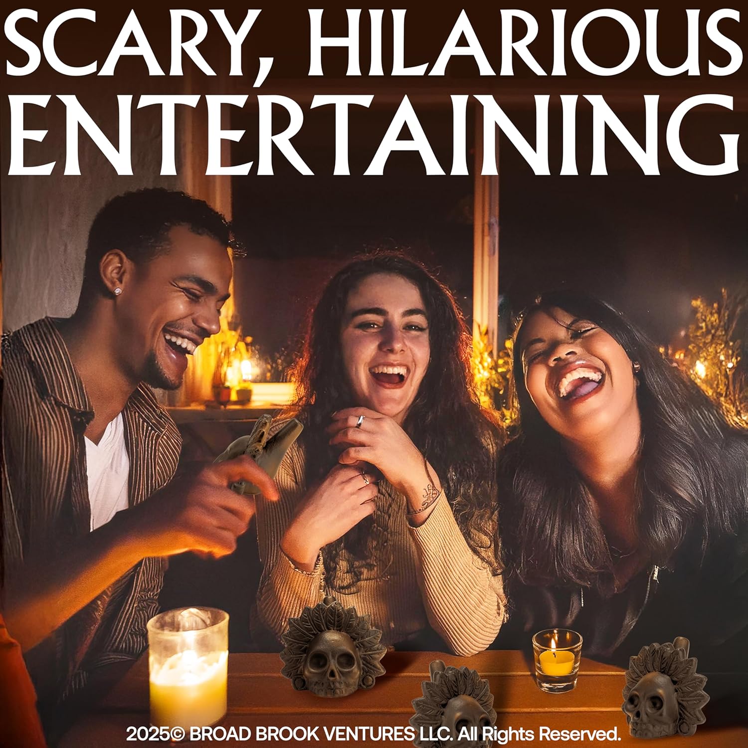 Original Aztec Death Whistle: Loudest Scream Whistle At 125+ Decibels - Authentic Human Sounding Screams - Easy to Blow & Scare - ARKAEOLOGY