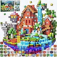 Crifeton Costruzioni Magnetiche per Bambini 220 PCS 2CM 3+ Giochi Cubi Magnetici
