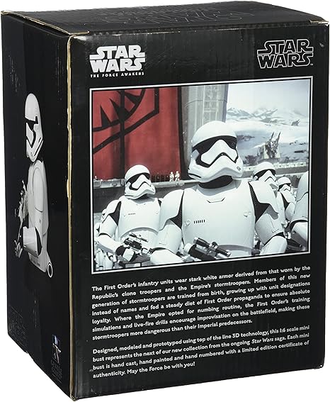 Amazon Star Wars First Order Stormtrooper Mini Bust 6 X 6 X 6 フィギュア ドール 通販