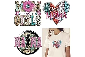 Mother's Day Iron on Transfers Stickers