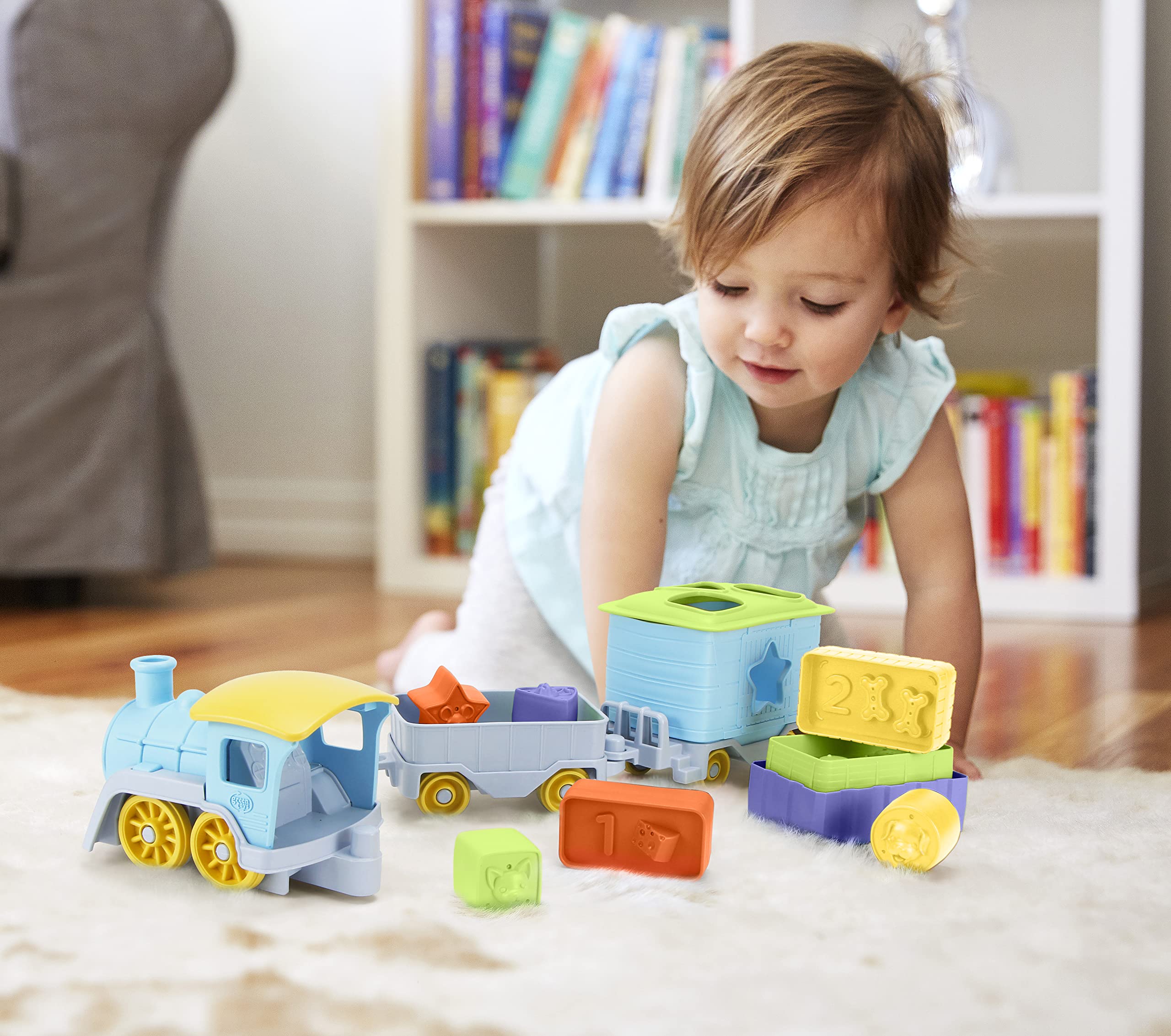 Green Toys FC Stack & Sort Treno