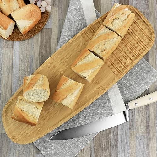 Miniatura 5 de Gibson Home Gibson - Bandeja para servir, ninguna, color marrón