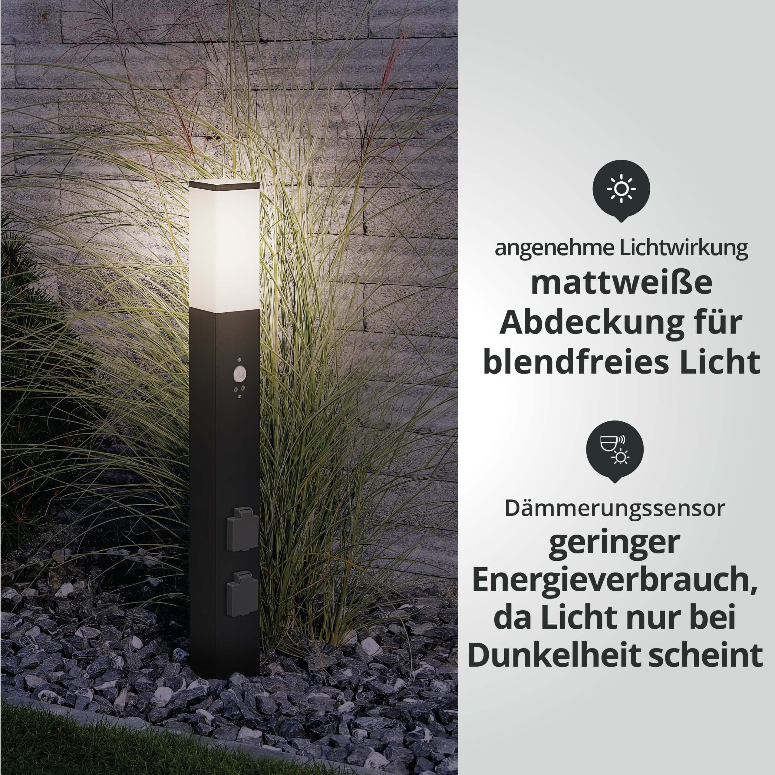 Steinhauer MEXLITE Staande lamp LED roestvrij staal 7500ST