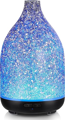 InnoGear Difusor de aceite, difusor de aromaterapia para aceites esenciales, difusor de aroma de 5.1 fl oz, humidificador ultrasónico de niebla fría
